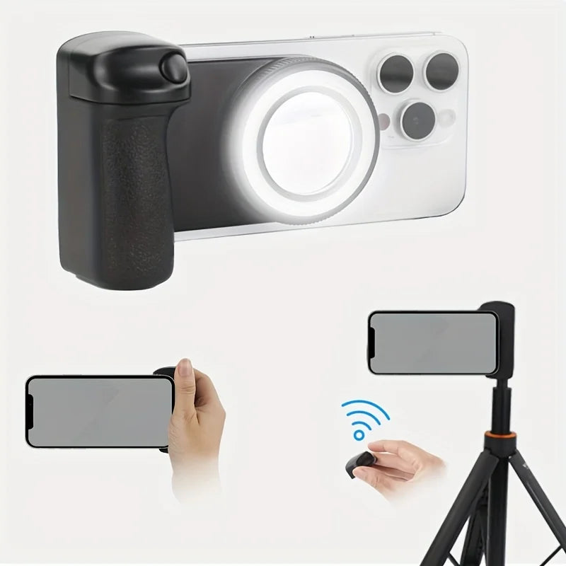 📸 Poignée Bluetooth Magsafe 2025 – Déclencheur Photo & Stabilisateur Intelligent