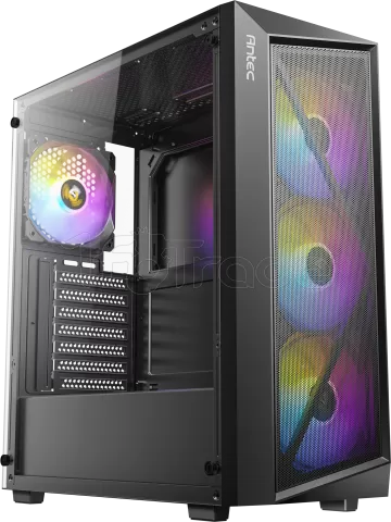 Boitier Moyen Tour ATX Antec AX67 RGB avec panneau vitré (Noir)