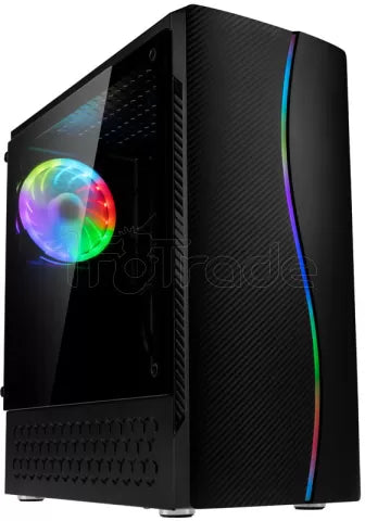 Boitier Moyen Tour ATX Kolink Inspire K5 A RGB avec panneaux vitrés (Noir)