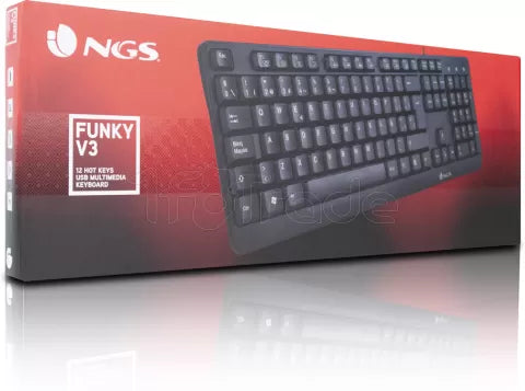 Clavier filaire NGS Funky V3 (Noir)