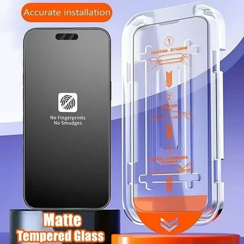 Protection Verre Trempé Anti Espion avec Installateur - iPhone 16