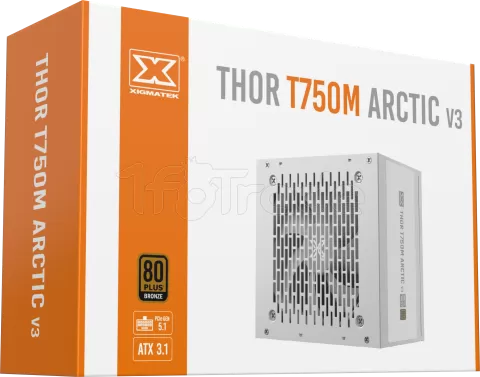 Alimentation ATX Xigmatek Thor M V3 - 750W (Blanc)