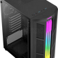 Boitier Moyen Tour ATX AeroCool Prime RGB avec panneau vitré (Noir)