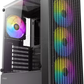 Boitier Moyen Tour ATX Antec AX27 Elite RGB avec panneau vitré (Noir)