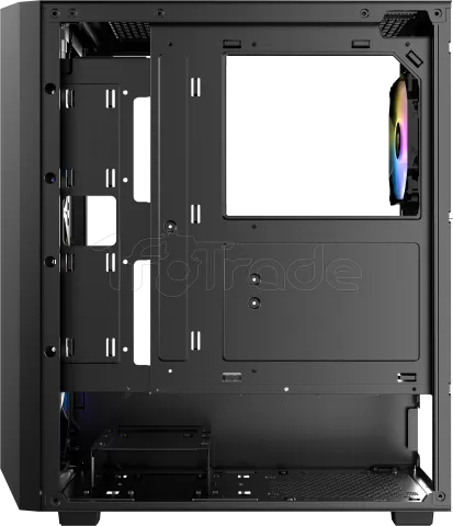 Boitier Moyen Tour ATX Antec AX67 RGB avec panneau vitré (Noir)