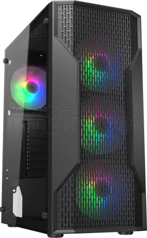 Boitier Moyen Tour ATX Cougar MX110 RGB avec panneau vitré (Noir)