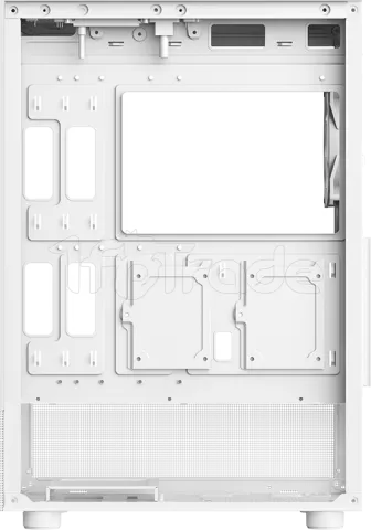 Boitier Moyen Tour ATX iTek Showbui 33 RGB avec panneaux vitrés (Blanc)