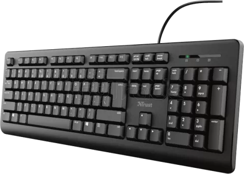 Clavier filaire Trust TK-150 (Noir)