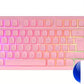 Clavier Gamer Mars Gaming MK023 RGB (Rose)