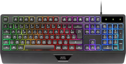 Clavier Gamer Mars Gaming MK124 RGB (Noir)