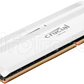 Kit Barrettes mémoire 32Go (2x16Go) DIMM DDR5 Crucial Pro OC Gaming 6000MHz (Blanc)
