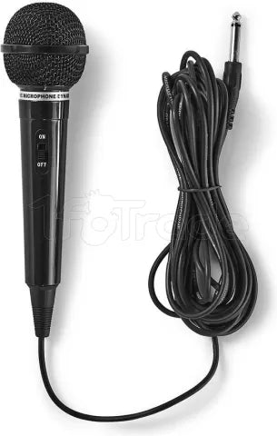 Microphone filaire Nedis MPWD01BK (Noir)