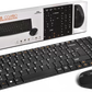 Pack 2en1 (Clavier/Souris) sans fil Advance Slim Compact (Noir)